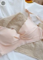 Logirlve Sexy Seamless Bras for Women Push Up Bras Wire Free Brassiere Lingerie Soft Solid Color Fashion Brassiere Thin Bra - Image 2