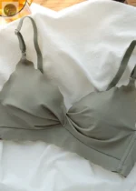 Logirlve Sexy Seamless Bras for Women Push Up Bras Wire Free Brassiere Lingerie Soft Solid Color Fashion Brassiere Thin Bra - Image 6