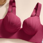 High-quality Thin Women's Underwear Large Breasts, Large Size, No Steel Rings, and Adjustable Upper Support and Anti-sagging Bra